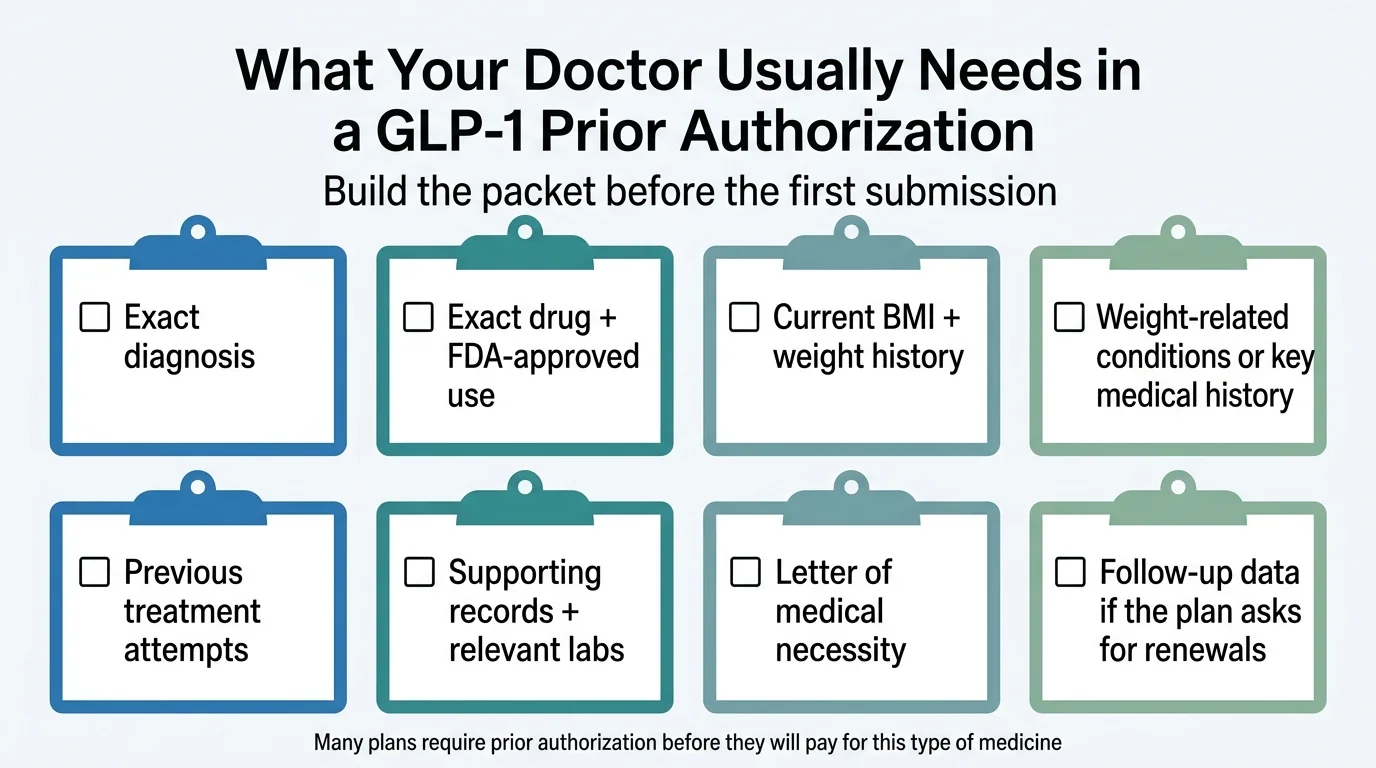 Wegovy prior authorization checklist for COBRA: what carries over, what to verify, and what can fail at the pharmacy