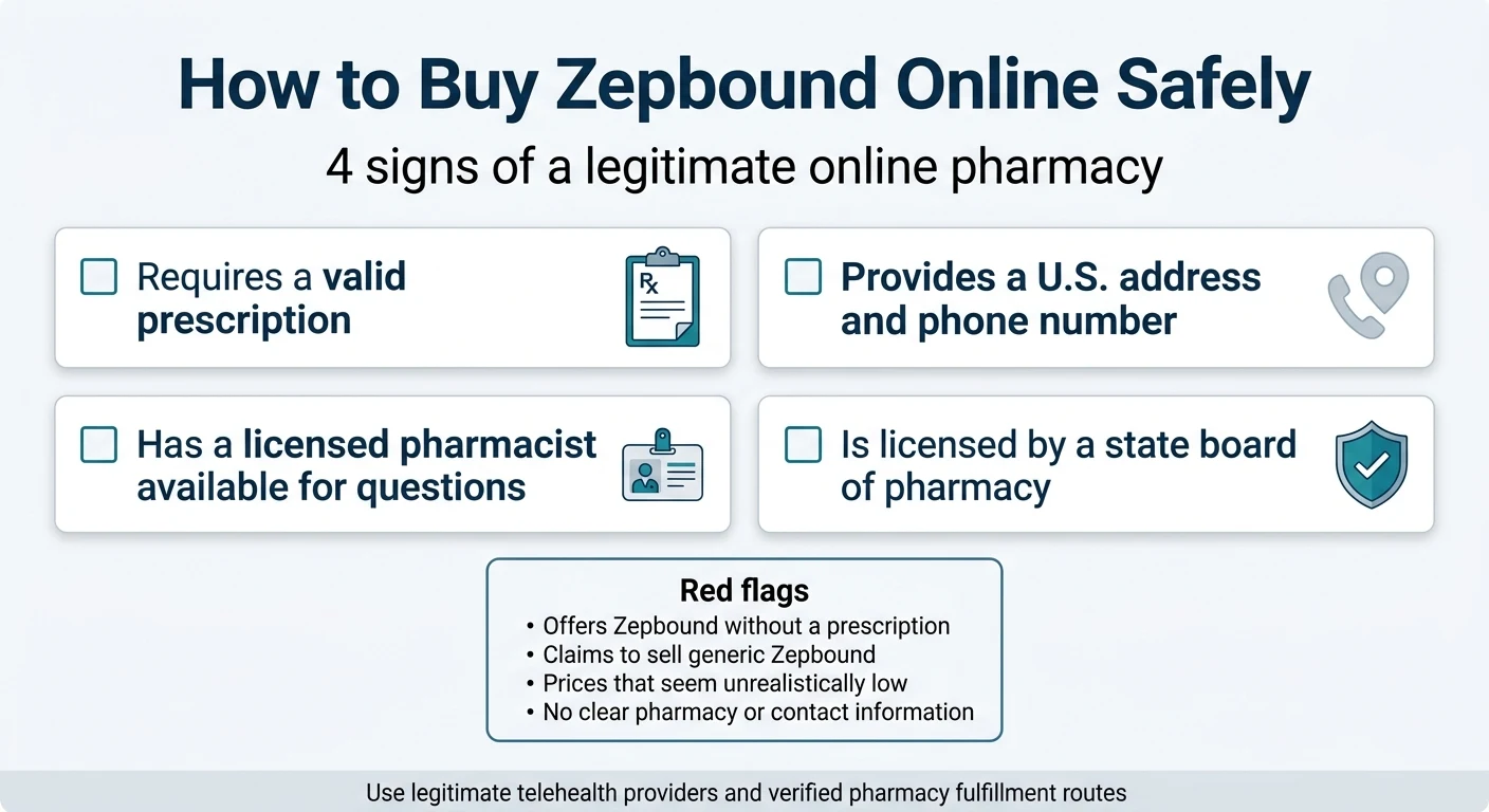 4 signs a Zepbound online seller is legitimate vs. a red flag to avoid